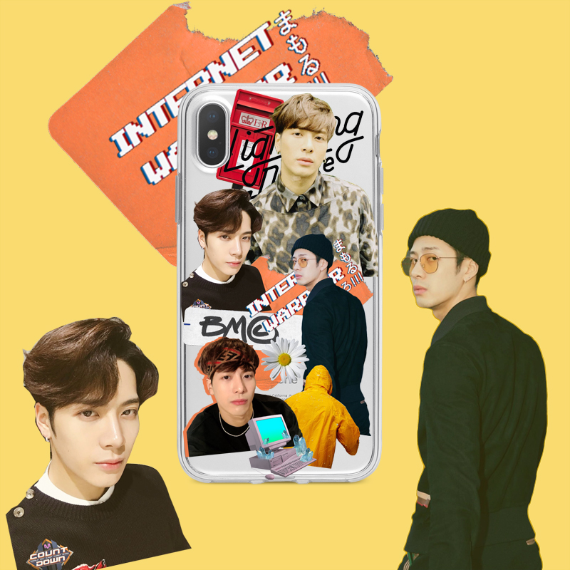 jackson王嘉尔got7 适用于苹果XR/MAX/7/8P华为mate30小米9手机壳