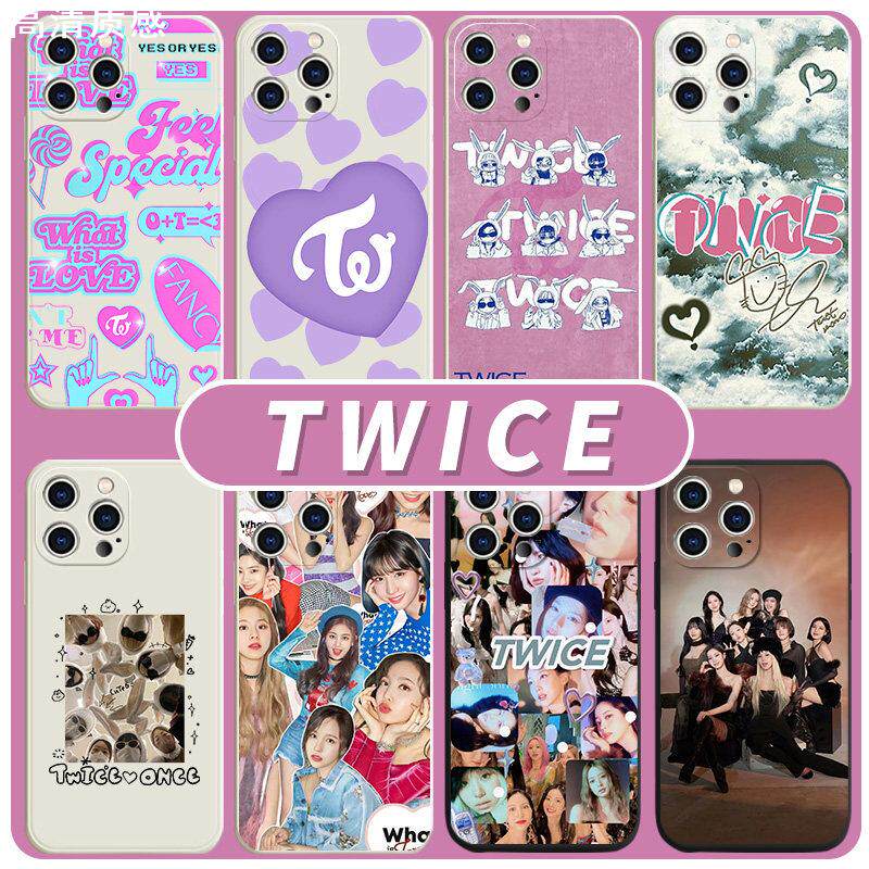 TWICE手机壳苹果13华为mate40林娜琏iPhone14promax联名KPOP周边OPPO同款vivo12小米11韩国p40爱豆xr适用爱心