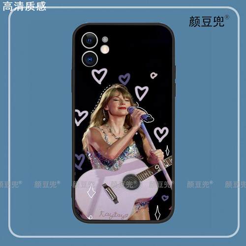 Taylor霉霉 泰勒The Eras Tour同款周边适用iphone15promax华为mate60pro红米K60硅胶苹果14一加10pro小米13p