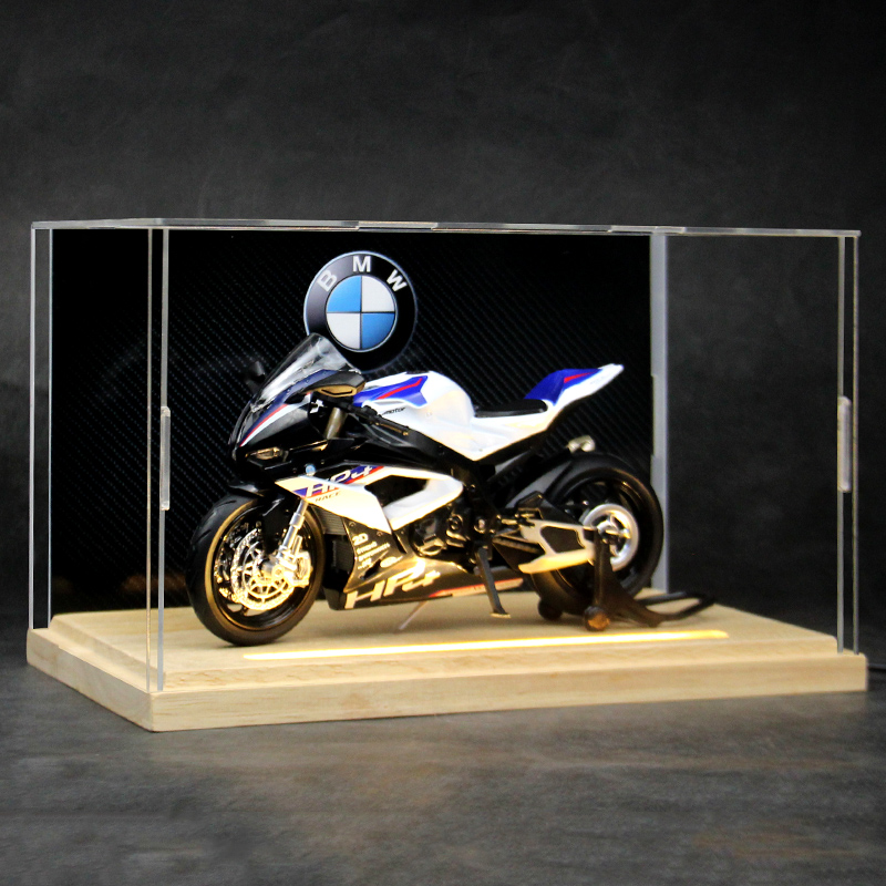 男生喜欢BMWHP4机车模型玩具