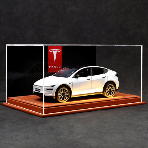 特斯拉焕新ModelY合金车模灯光
