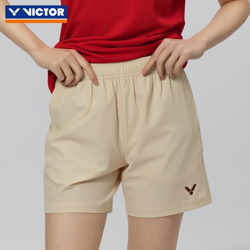 victor胜利威克多羽毛球服男女款吸湿排汗透气舒适运动短裤R65209