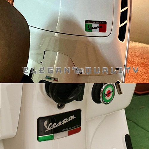 维斯帕光防水小贴标贴纸贴花