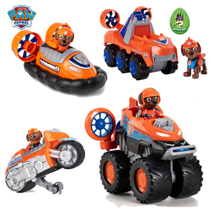 正版汪汪队立大功的玩具狗狗消防救援回力车气垫船大脚车路马璐玛