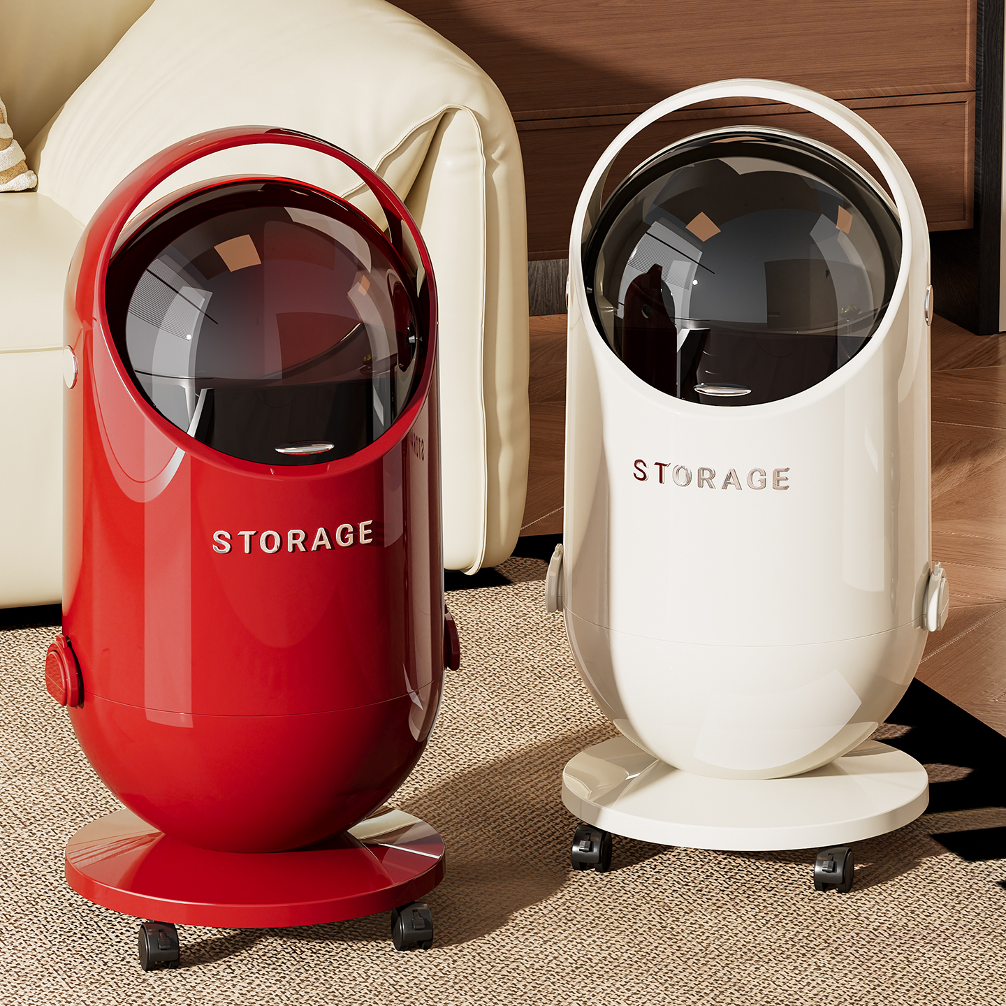 垃圾桶客厅家用大容量轻奢高档