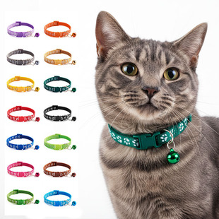 定制猫咪项圈狗脖圈刻字吊牌狗铃铛小型犬项链狗牌宠物脖子防丢牌