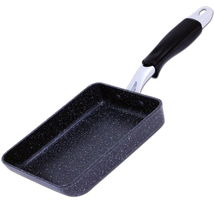 日式方形玉子烧锅麦饭石不粘小煎锅厚蛋烧迷你小煎蛋锅燃气电磁炉