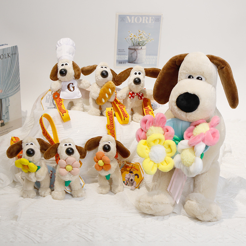 正版英国超级无敌掌门狗毛绒玩偶