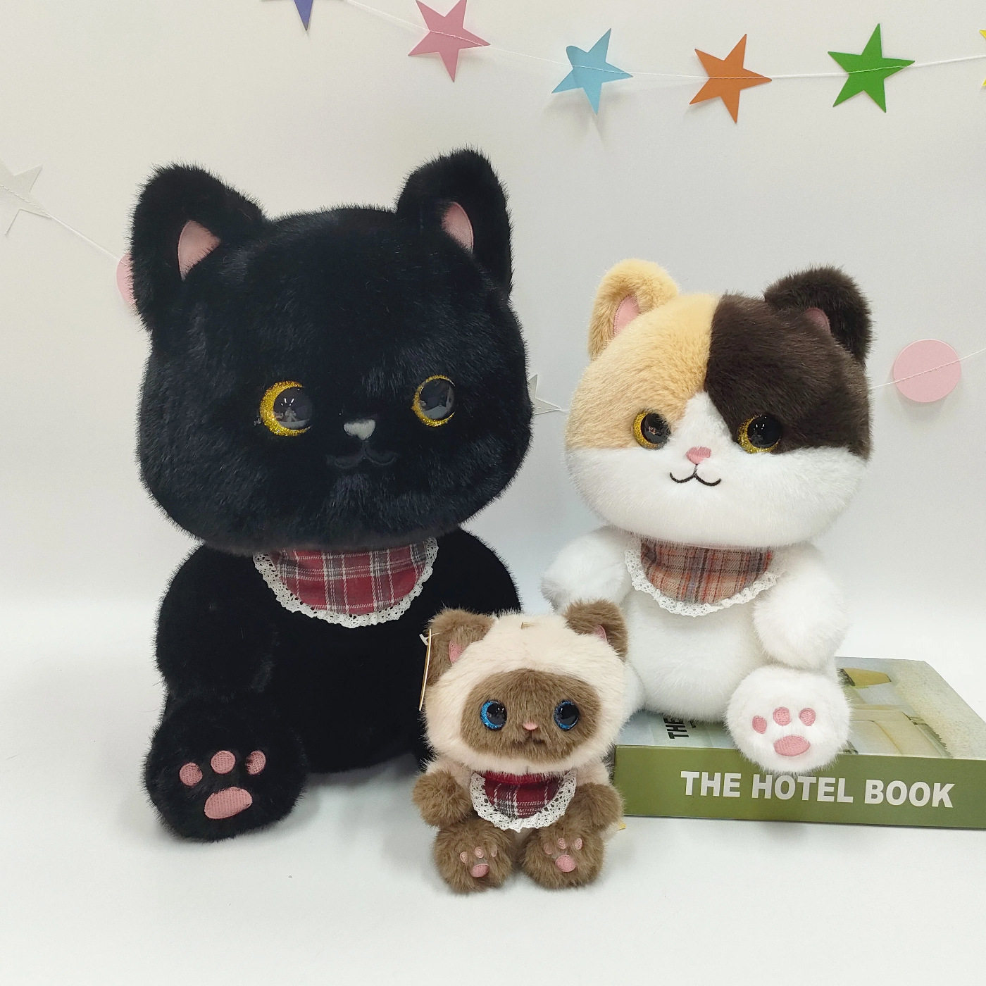 可爱小花猫毛绒玩具32
