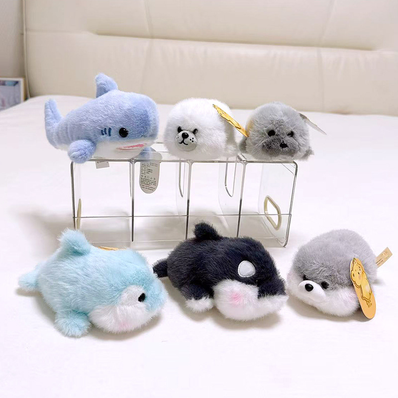 海洋动物鲸鱼海豚海象公仔玩具批