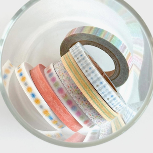 OAB韩国代购 饰标记封口贴 小清新可撕美纹胶带贴纸diy手账素材装