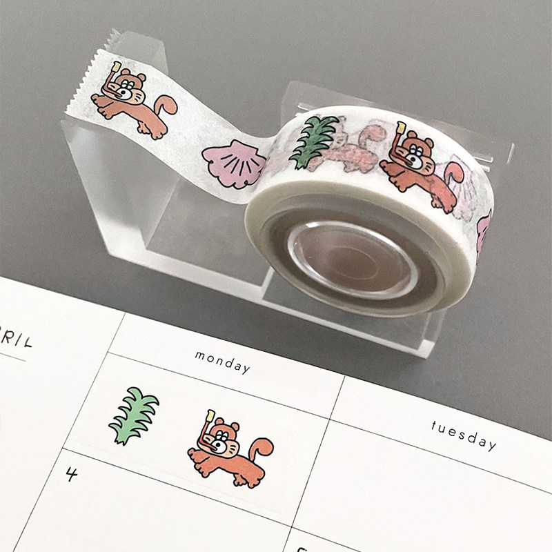 10m手账咕卡素材贴纸手机壳装饰