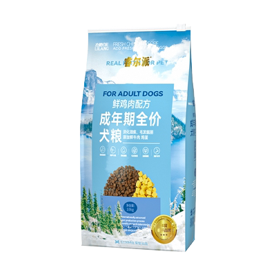 力狼成犬粮中大型犬鲜鸡肉配方