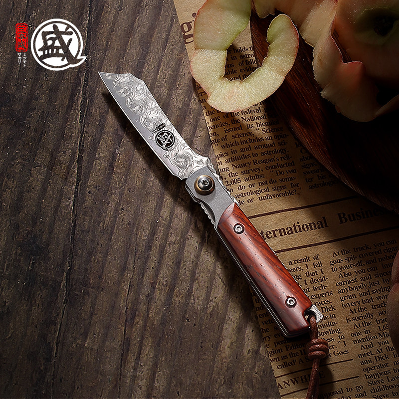 60������ 76mm 5.2cm ��ɫ ����ʢ����VG10����ʿ���۵�С��