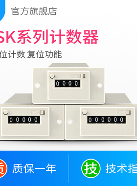 CSK4-YKW电磁脉冲信号计数器CSK6-YKW冲床CSK5-YKW带面板式计数器