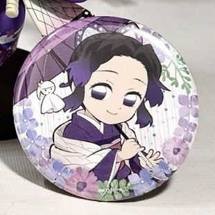 鬼灭之刃周边蝴蝶忍梅雨富冈吧唧徽章亚克力谷子立牌自制摆件礼物