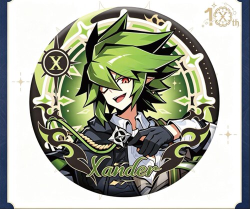 【赴神祇之约】谷子世界十周年周边自制徽章痛包挂件收藏礼物58MM