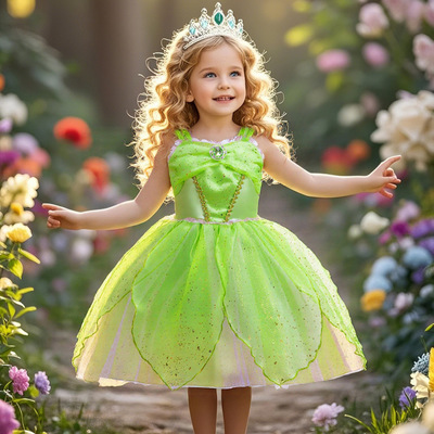 万圣节小叮当Tinkerbell公主裙