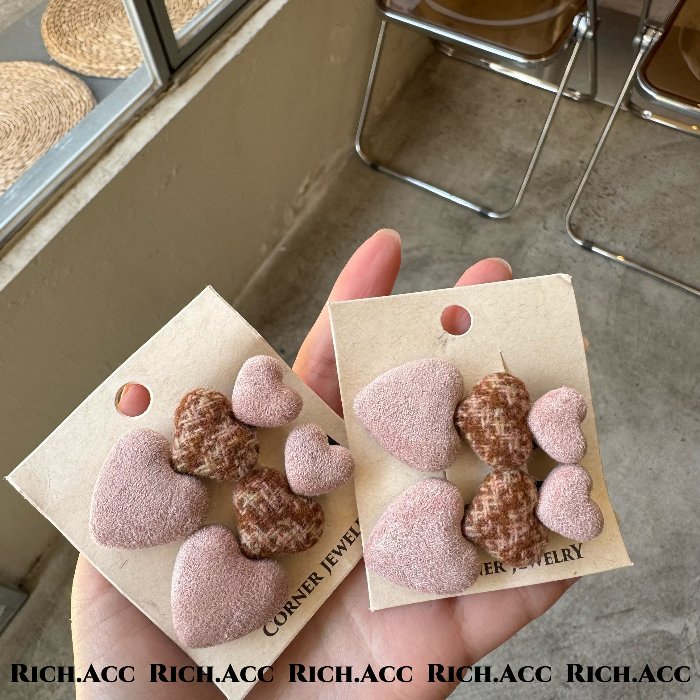 【实拍】超美粉色爱心发夹韩国东大门小红书博主ins百搭刘海发饰,饰品/流行首饰/时尚饰品新,发饰,淘宝优惠券,粉丝福利购,淘宝优惠卷