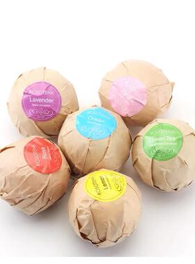 冲冠 Salt Bomb Set Ball Oil Bath Essential SkinCare Cleaner