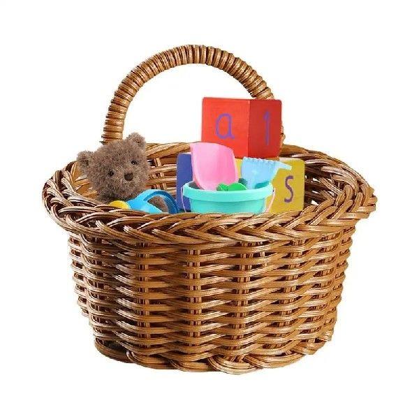 Woven Seagrass Baskets Wall Boho Hangable Organizer Bin