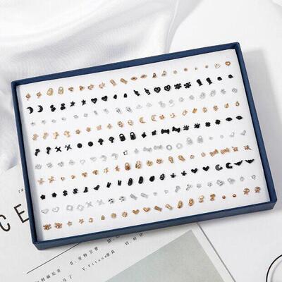 Earring stud set female earrings cartoon creative earring