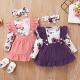 Newborn Baby Clothes Girl Months Floral Set Print Long