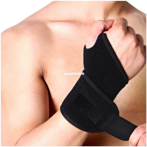 “Wrist Guard Band Brace Support Carpal Tunnel Sprains Strai