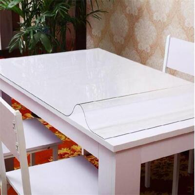 Waterproof PVC Table cloth Transparent Cover Mat Kitchen