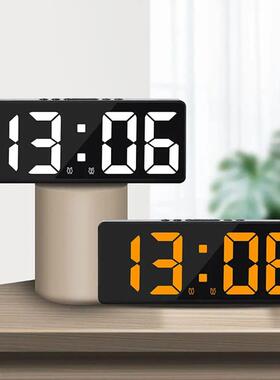 LED Digital Electronic Clock Backlight Large Number Alarm Cl