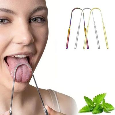 304 Stainless Steel U-Shaped Tongue Scraper Tongue Scraper U
