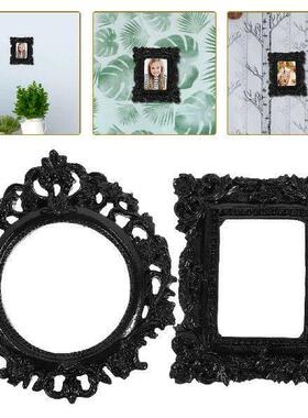 2 Pcs ing Photo Frame Frames Vintage Picture Mini