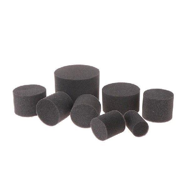 2PCS Black Speaker Guide Tube Bass Air Duct Sponge Cotton