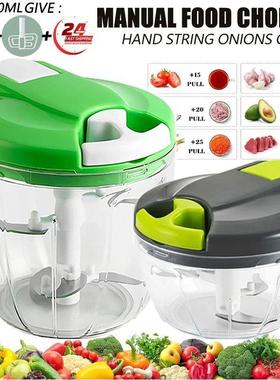 Multi Meat Mincer Garlic Chopper Onion Cutter Rotate Kitchen