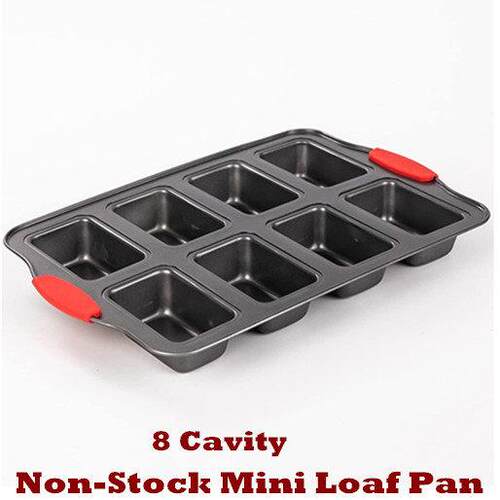 Mini Loaf Pan Bread Brownie Cheesecake Baking Carbon Steel