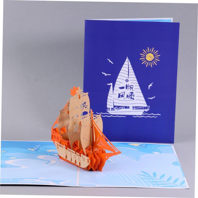 3d farewell card大卡立体goodbye leaving best wish cards离别