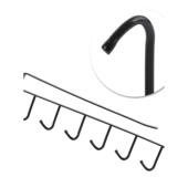 Multi Shelf Functional Kitchen Rac Hanging Storage Hook