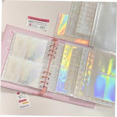 10PCS/Pack A5 Kpop Photocard Binder Sleeves Idol Photo Card