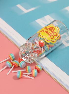 1/12 Dollhouse Miniature Food Dessert Sugar Lollipops With