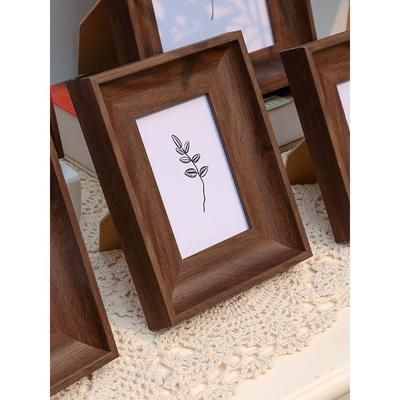 Nordic simple wooden photo frame square picture frames 相框
