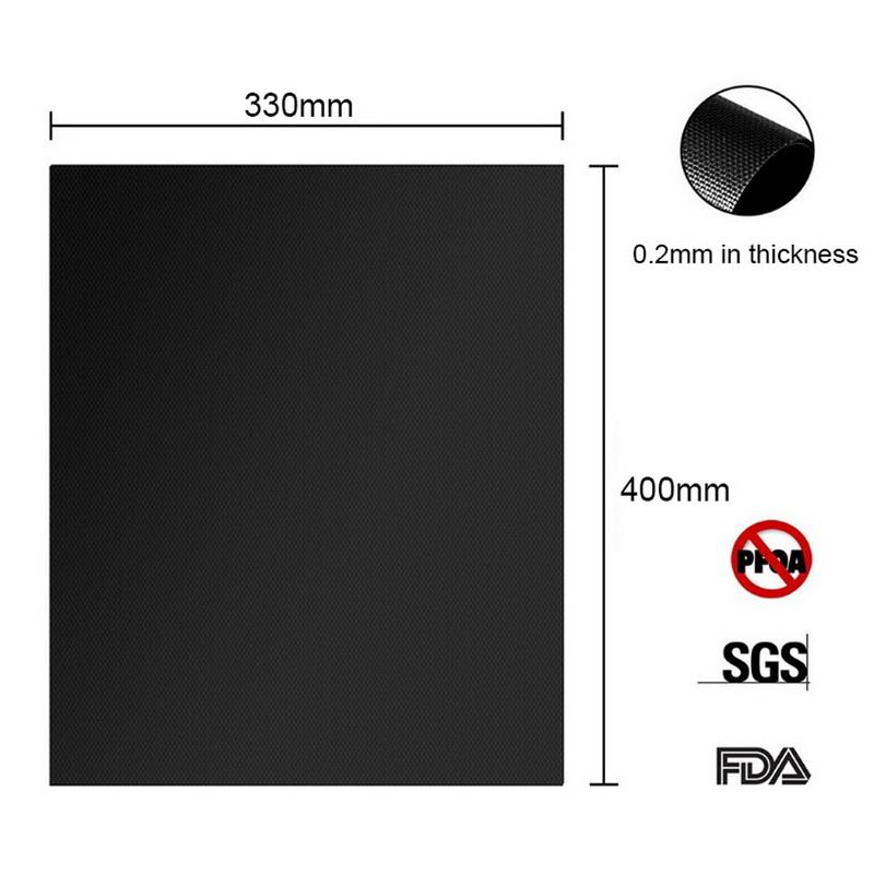 40*33cm Non-stick BBQ Grill Mat Barbecue outdoor Baking Pad