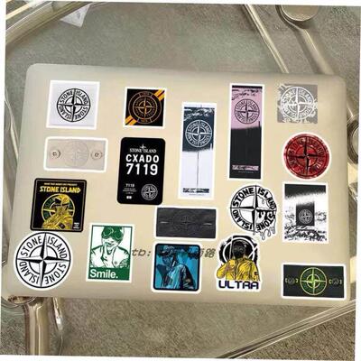 36PCS Hypebeast Decals Stone Island stickers石头岛潮牌贴纸