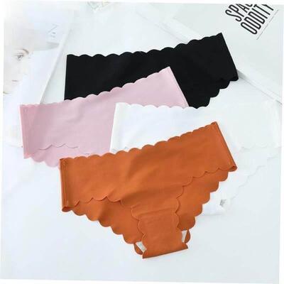 Sports Womens Panties Seamless Briefs Mid Rise Underwea1