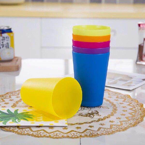 30pcs Multicolor Portable Cup Picnic Tourism Plastic Coffee