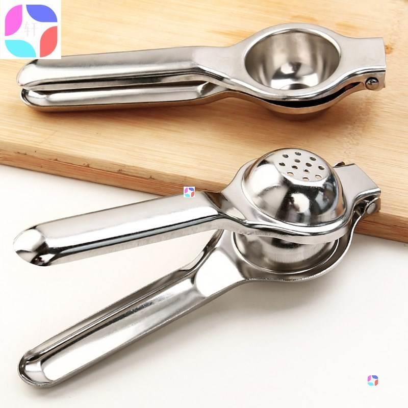 Mini manual lemon juicer mini squeezer lemon clip stainless