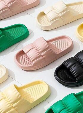 men women soft sandals bottom bathroom home indoor slippers