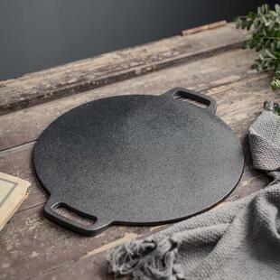 pan commercial gas Cast pancake griddle flat titani iron