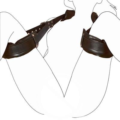 Adult Handcuffs&Ankle Cuffs BDSM Bondage Set Restraint Open