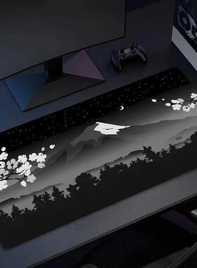 Flowers and Cherry Blossoms Mouse Pad Large Gaming Laptops L