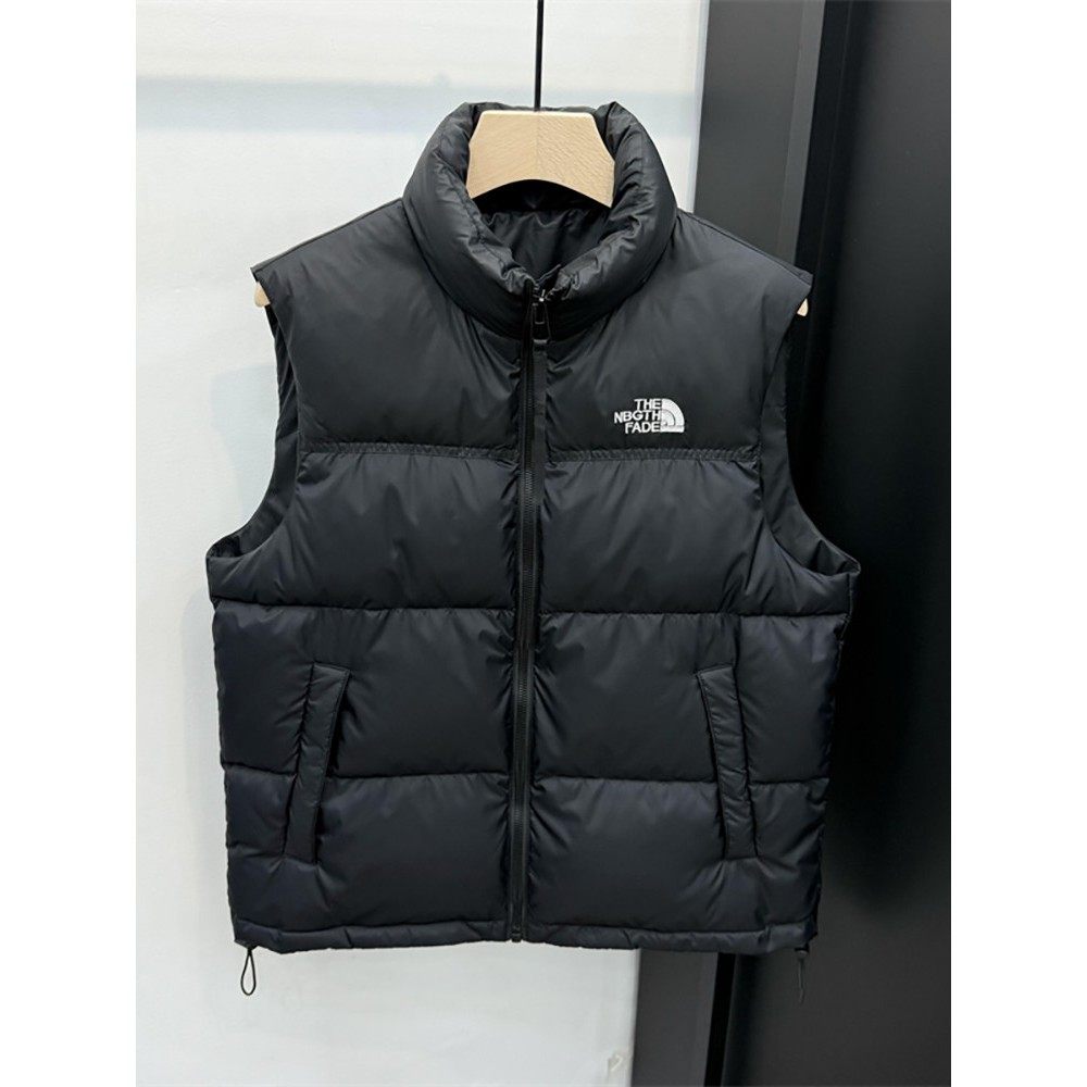 高端男士羽绒马甲背心2025冬季新款羽绒服刺绣立领保暖白鸭绒外套,男装,羽绒马甲,淘宝优惠券,粉丝福利购,淘宝优惠卷